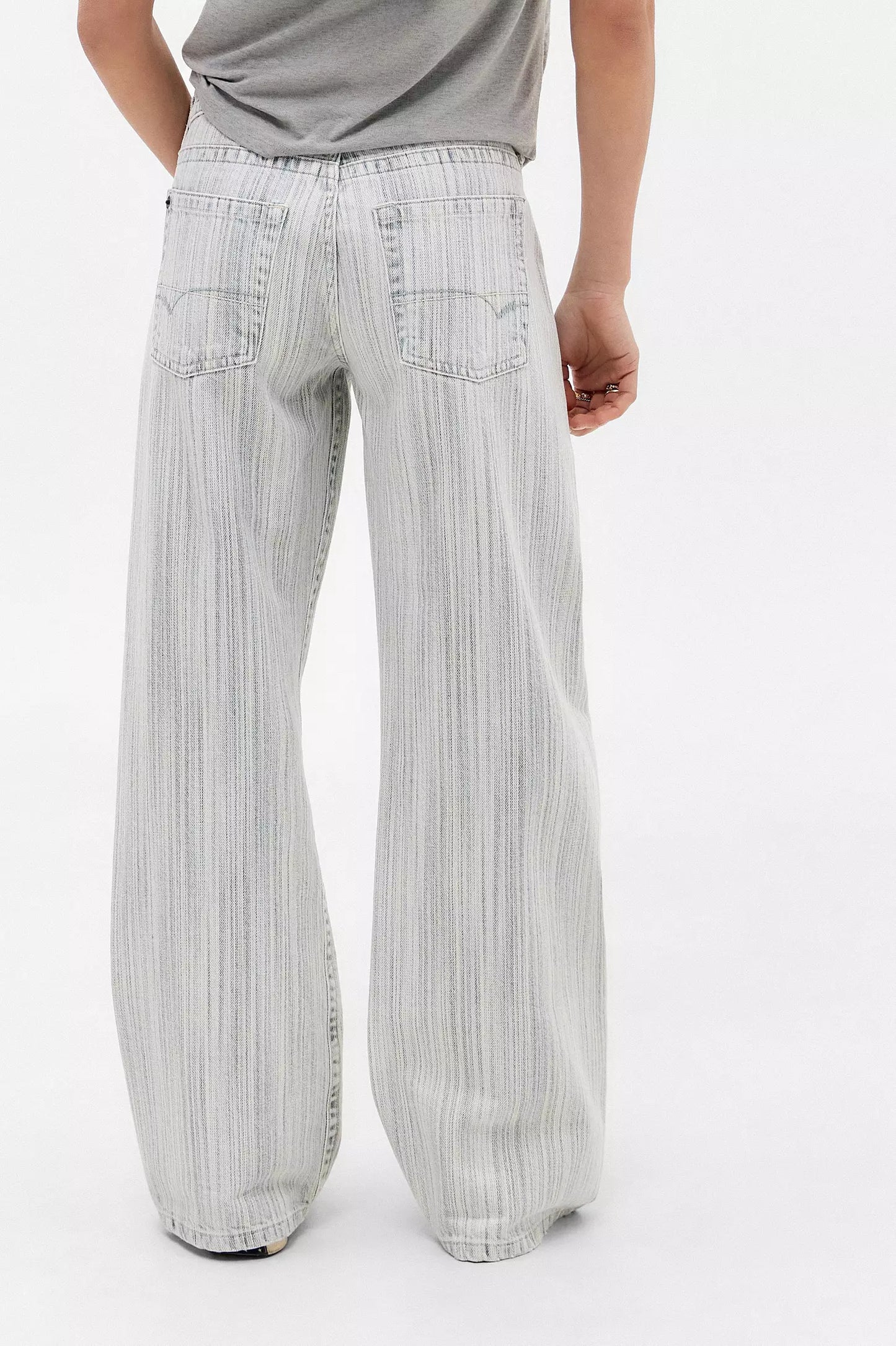 Low Rider Striped Jeans